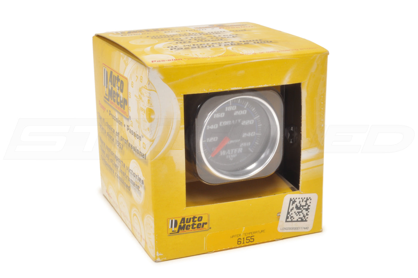 Auto Meter Cobalt 52mm Water Temp Gauge 100-260°F (6155)