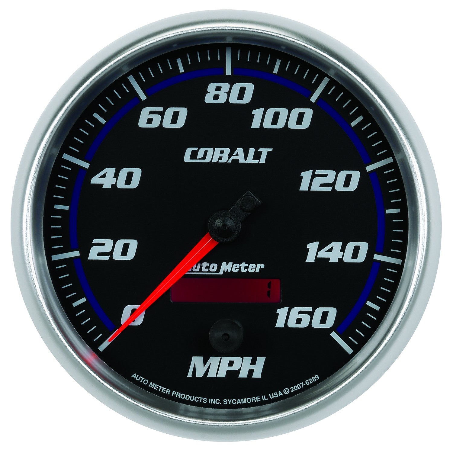 Speedometer: 0-160MPH Cobalt Air Core Gauge (5")
