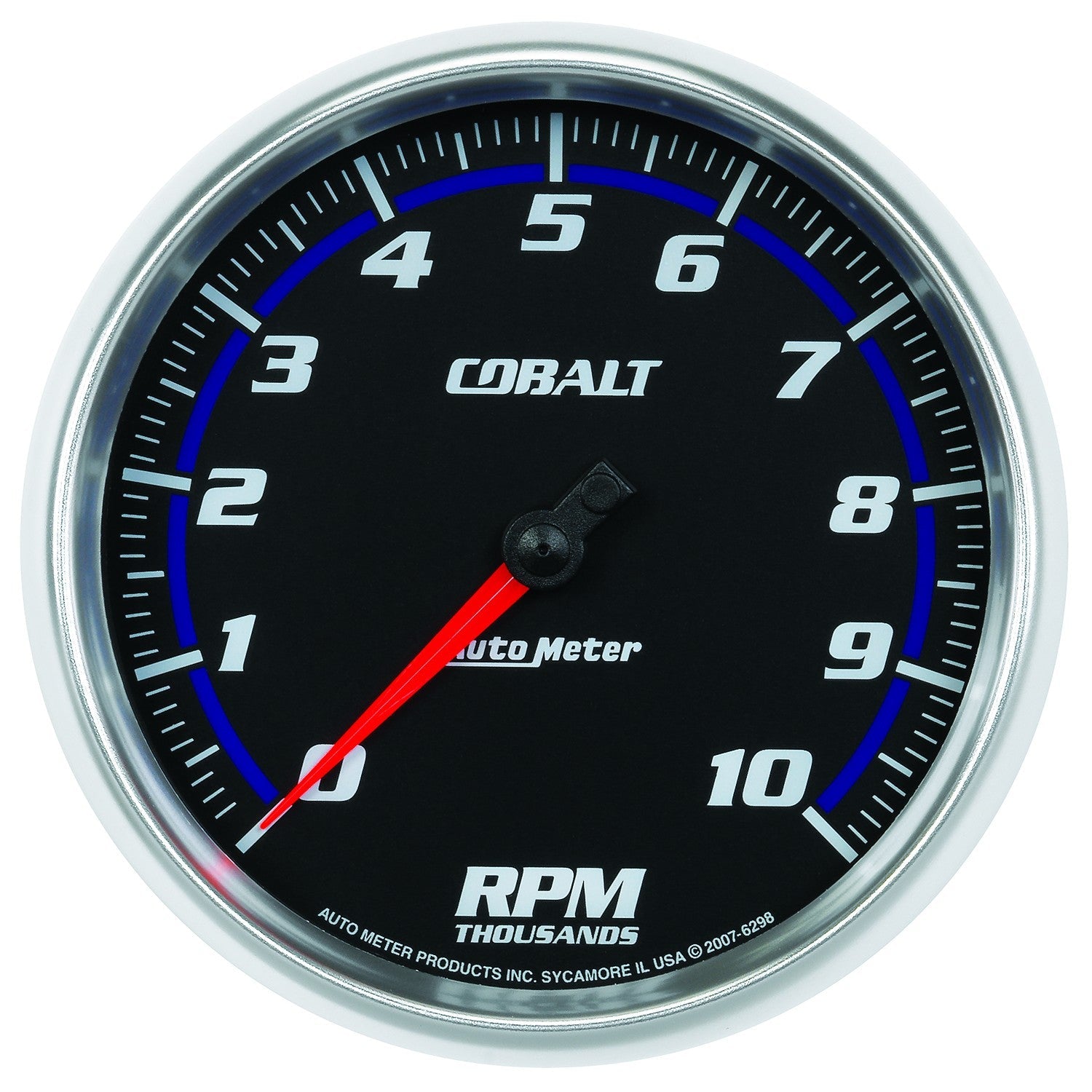 Tachometer: 0-10,000RPM Cobalt Air-Core Gauge (5")