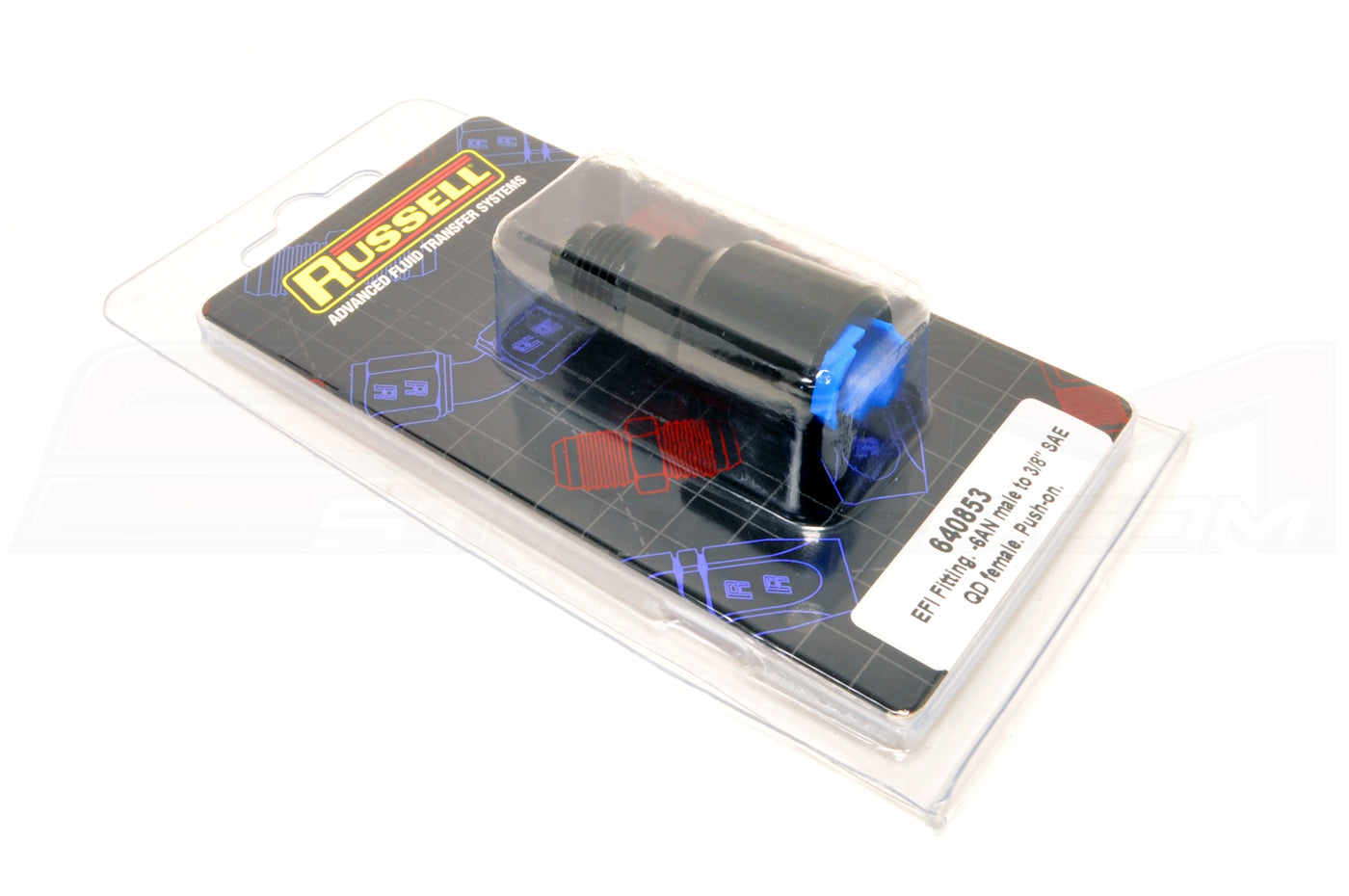 Russell -6AN Male to 3/8in SAE Quick-Disconnect Fitting (640853)
