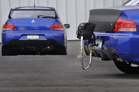 Electric Blue Evo with JDM 9 Rear Bumper