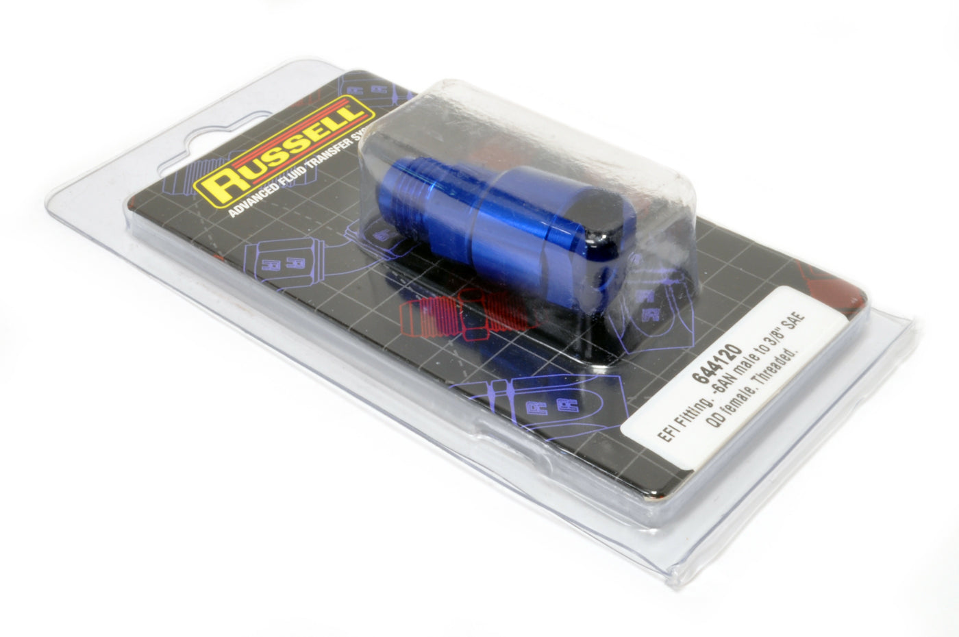 Russell -6AN Male to 3/8" SAE Female Quick-Disconnect Fitting (644120)