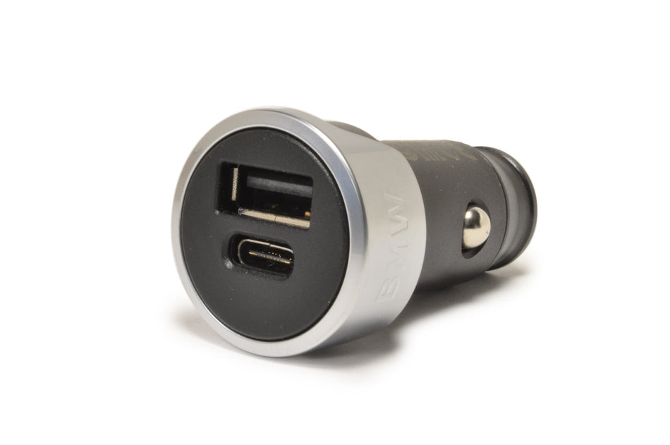BMW Dual USB Charger for Type A and C (65412458286)