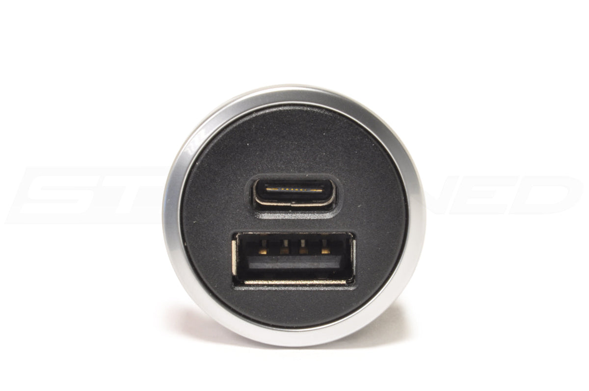 BMW Dual USB Charger for Type A and C (65412458286)
