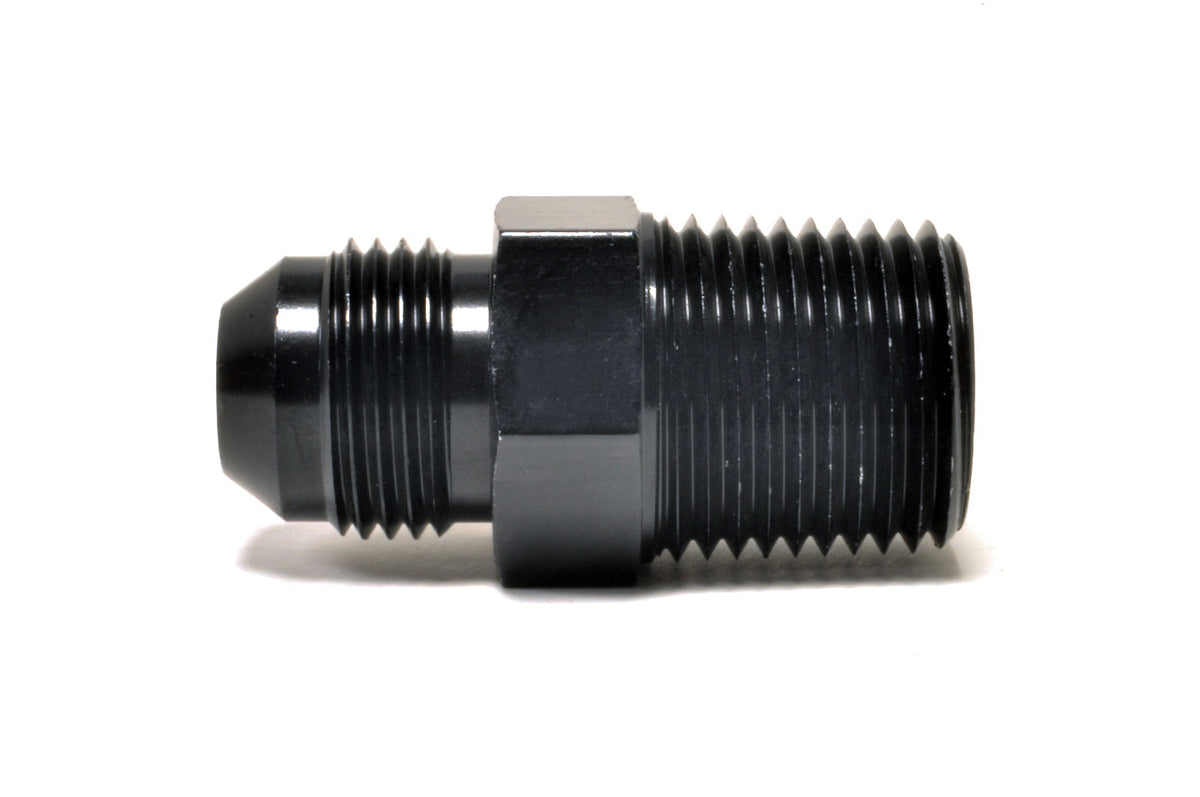 Russell Straight Adapter Fitting -8AN to 1/2" NPT (660493)