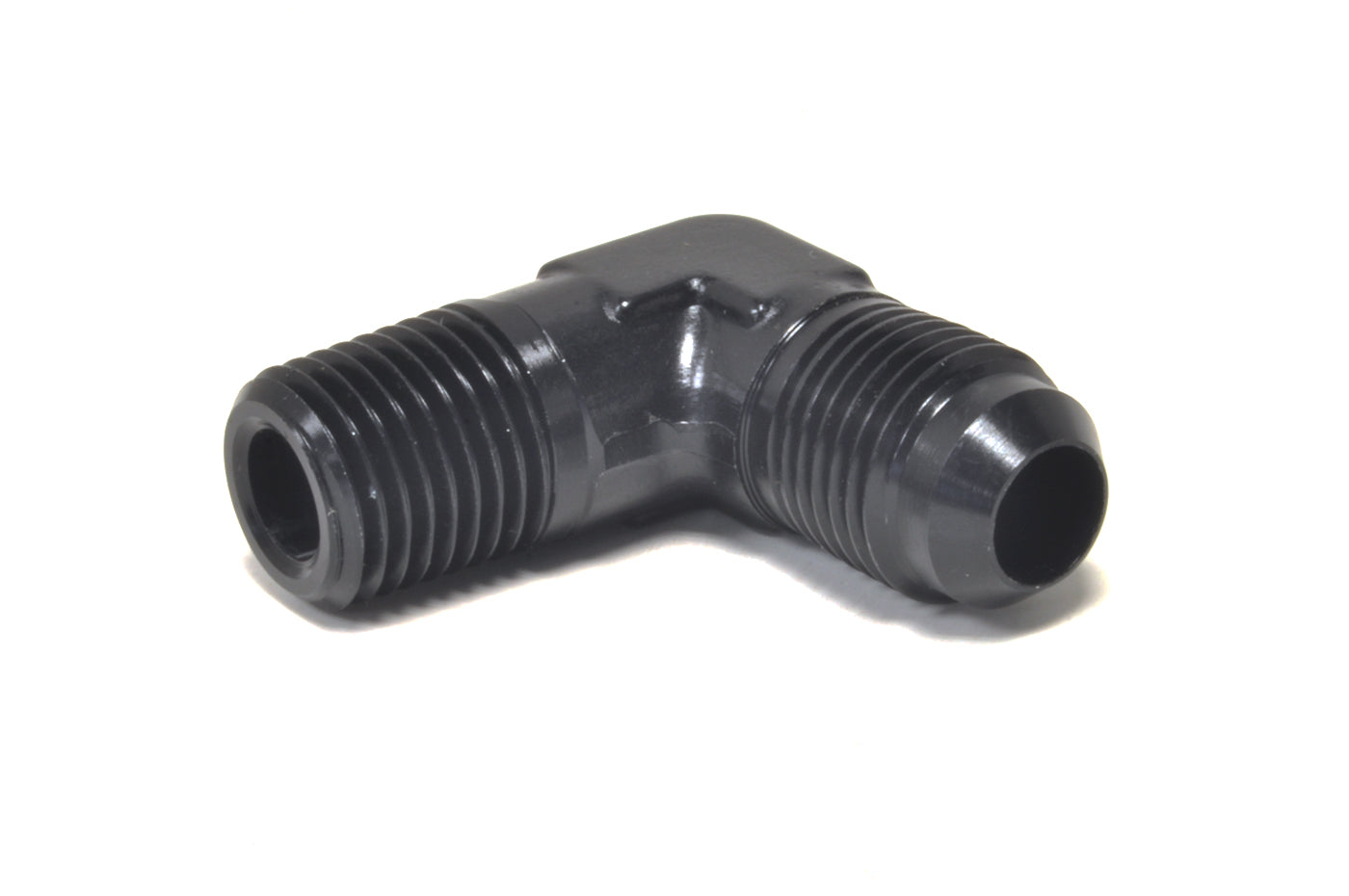 Russell -6AN to 1/4 NPT 90° Flare to Pipe Adapter (660823)