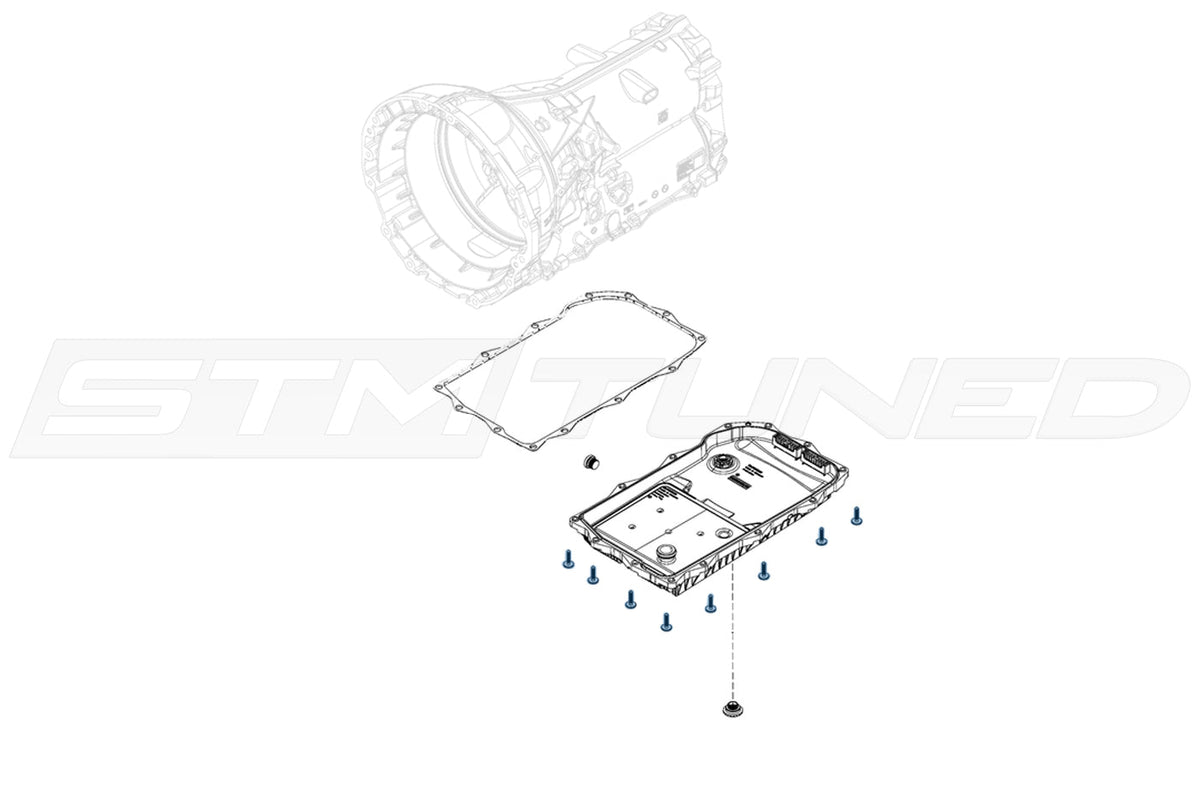 Mopar Transmission Oil Pan Screw Set for Hellcat TRX Trackhawk (68261541AA)