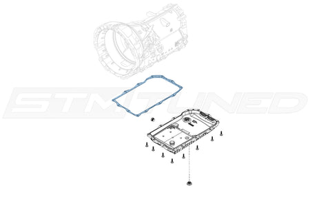 Mopar Transmission Oil Pan Gasket for Hellcat TRX Trackhawk (68261578AA)