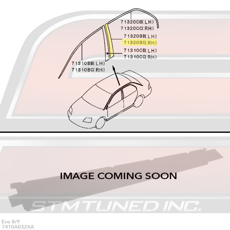 Mitsubishi Door Tape - Evo 8/9