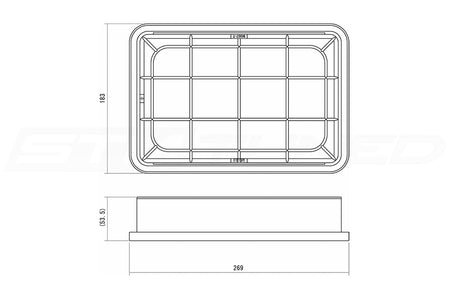 HKS Super Air Filter for Evo X (70017-AM107)