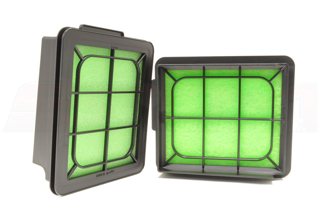 HKS Super Hybrid Green Air Filters for R35 GTR (70017-AN105)