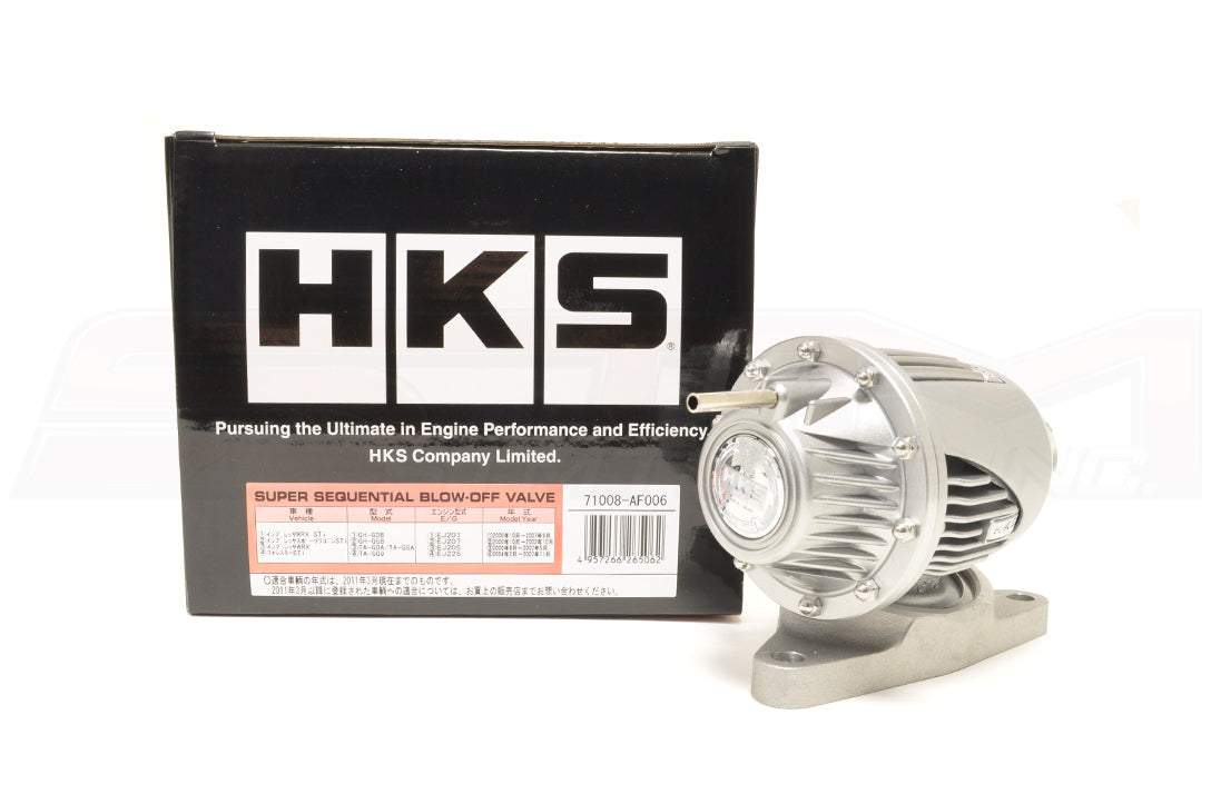HKS SQV4 Blow Off Valve Kit for 2002 to 2007 Subaru WRX and STi (71008-AF006)