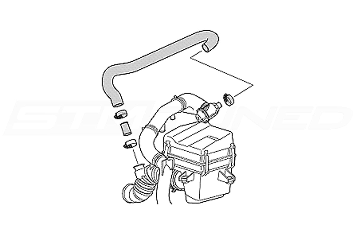 HKS SQV4 Blow Off Valve Kit with Recirculation Hose for Evo 7/8/9 (71008-AM011V)