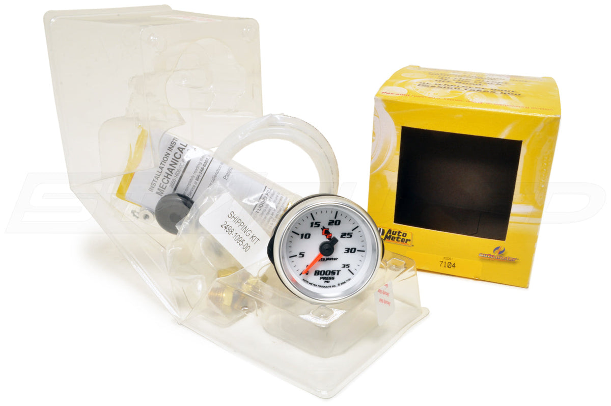 Auto Meter C2 52mm Boost Gauge 0-35 PSI Mech (7104)
