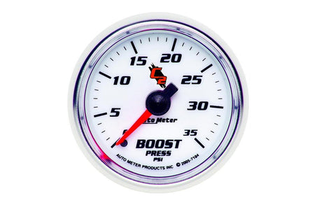 Auto Meter C2 52mm Boost Gauge 0-35 PSI Mech (7104)