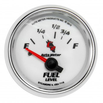 Fuel Level: 16-158 Ω - C2 Air-Core Gauge (2 1/16")