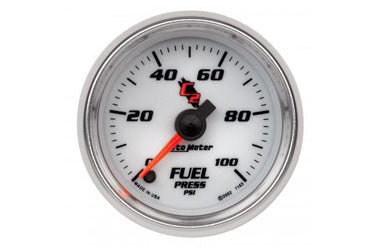 Fuel Pressure: 0-100 PSI - C2 Stepper Motor Gauge (2 1/16") 