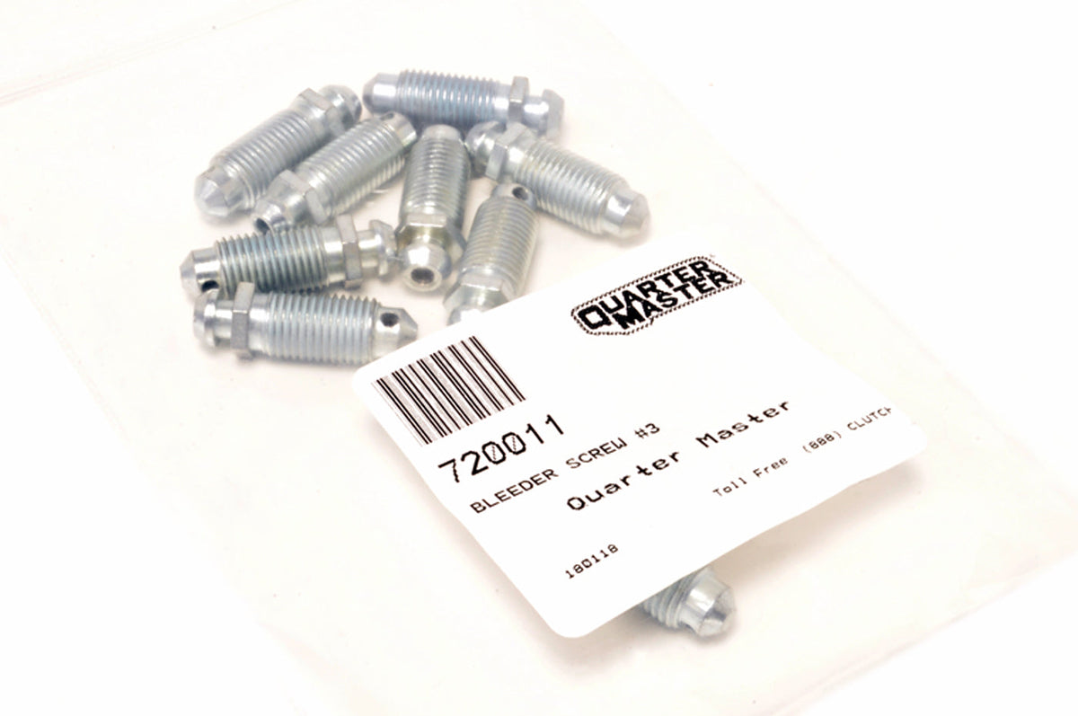 Quarter Master HRB Bleeder Fitting for Evo 7/8/9 5-Speed (720011)