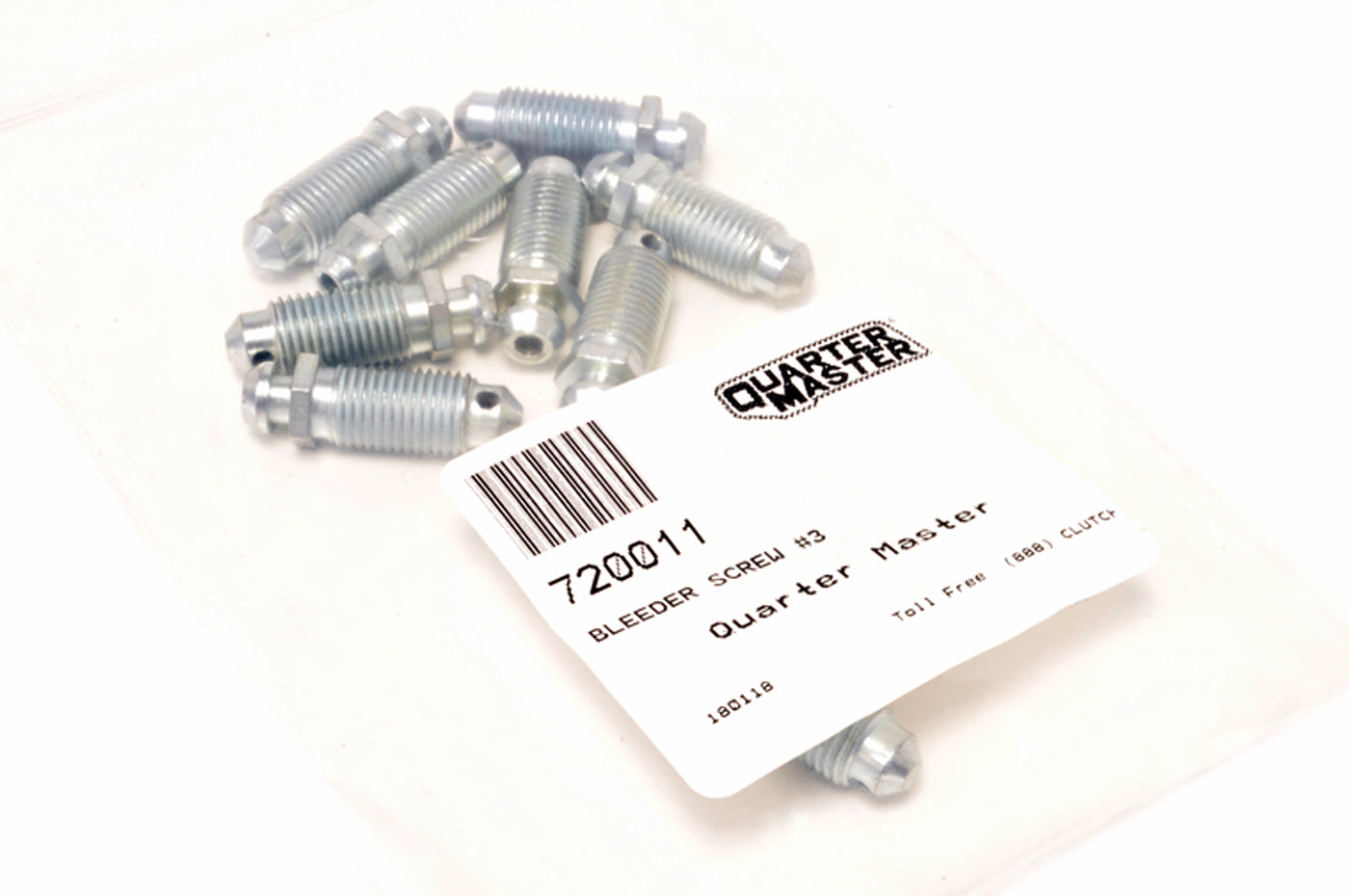 Quarter Master HRB Bleeder Fitting for Evo 7/8/9 5-Speed (720011)