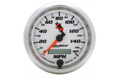 Speedometer: 0-160 MPH - C2 Electric Gauge (3 3/8") 