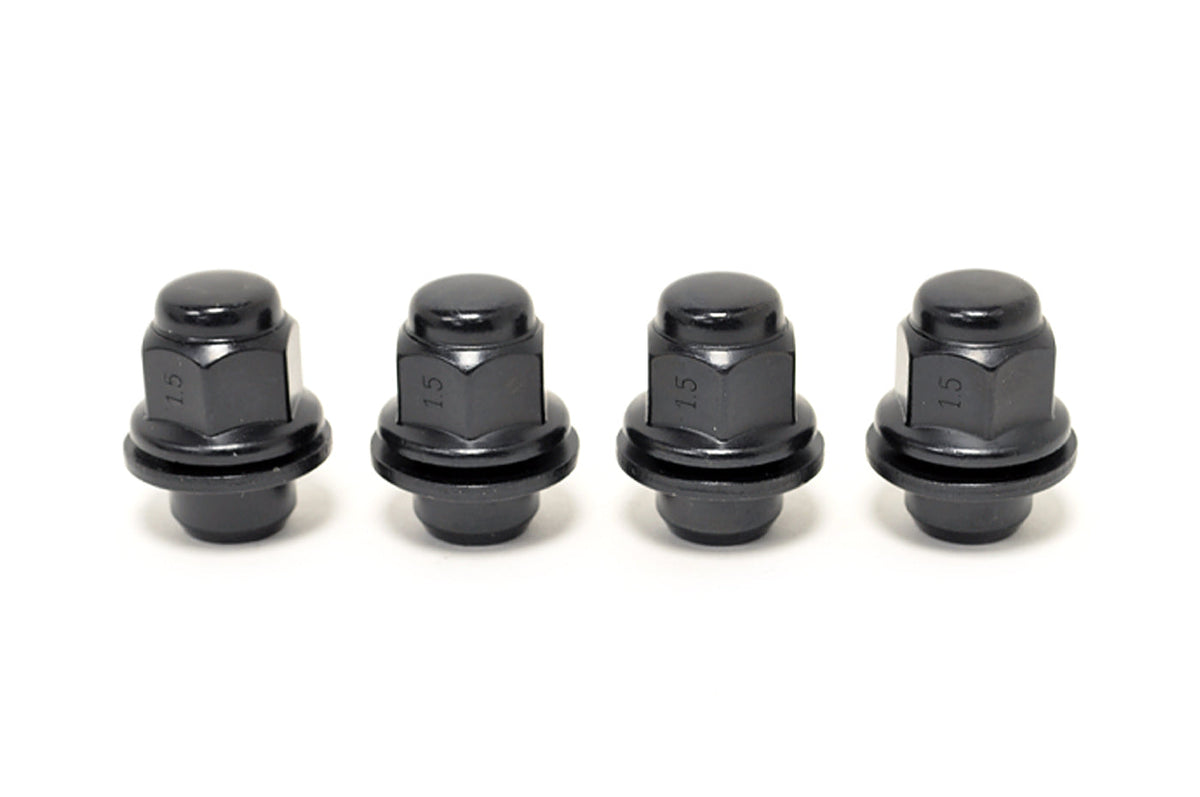 Gorilla Lug Nuts for Stock Wheels (73137TBCB Black)