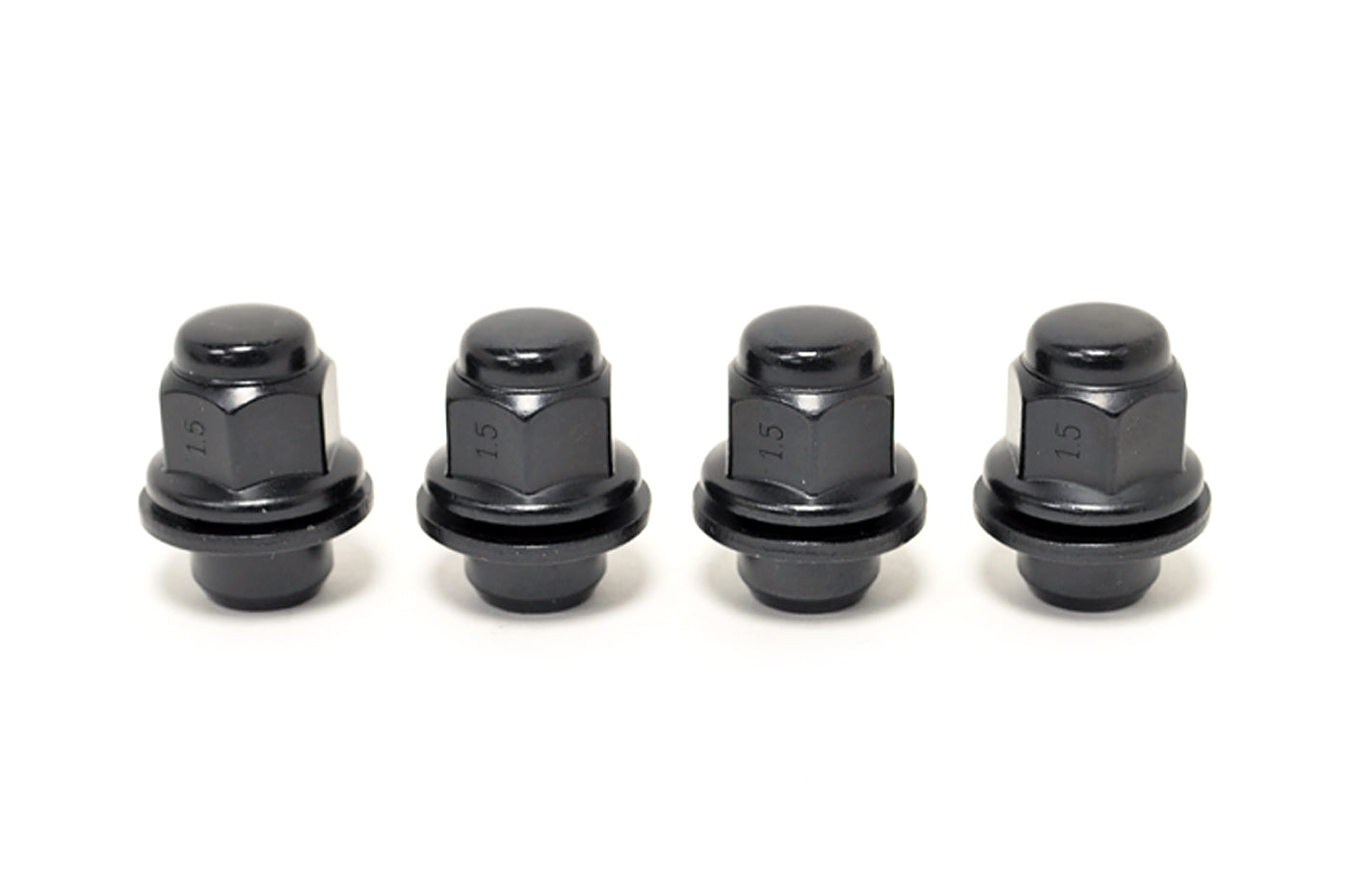 Gorilla Lug Nuts for Stock Wheels (73137TBCB Black)