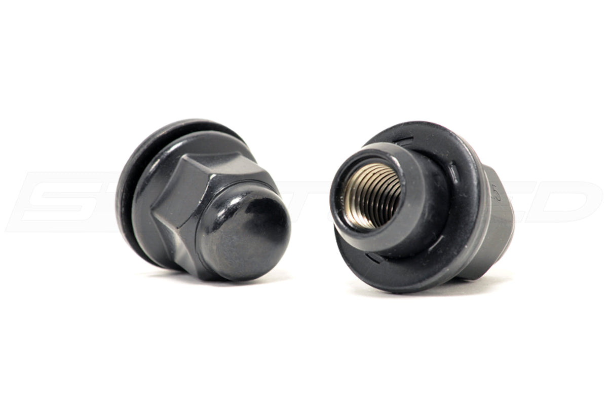 Gorilla Lug Nuts for Stock Wheels (73137TBCB Black)