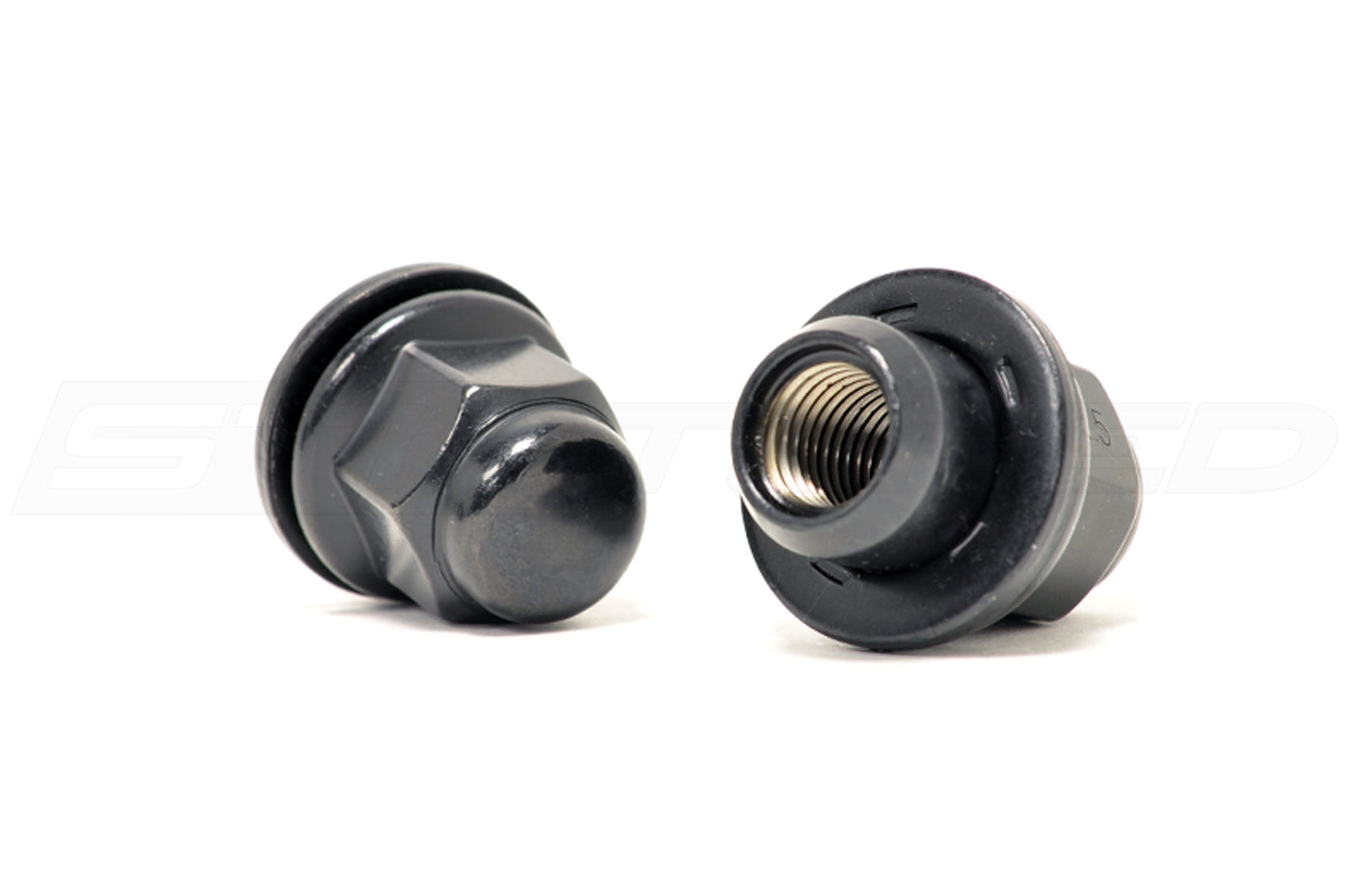 Gorilla Lug Nuts for Stock Wheels (73137TBCB Black)