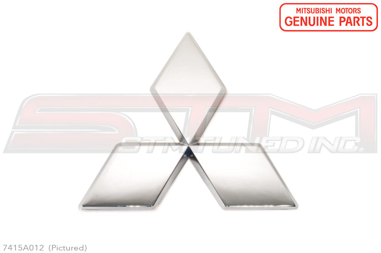 7415A012 Mitsubishi Rear Trunk Diamond Emblem - Evo 7/8/9
