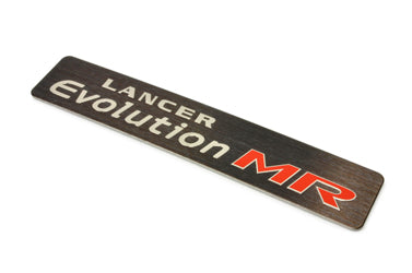 8011A017 Mitsubishi Console Badge MR - Evo 7/8/9