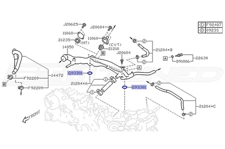 2022 WRX Diagram for Reference