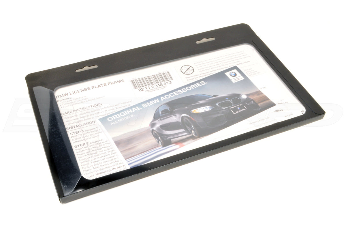 BMW M Carbon Fiber License Plate Frame (82112348413)