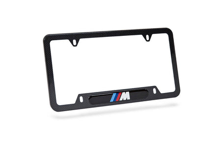 BMW M Carbon Fiber License Plate Frame (82112348413)