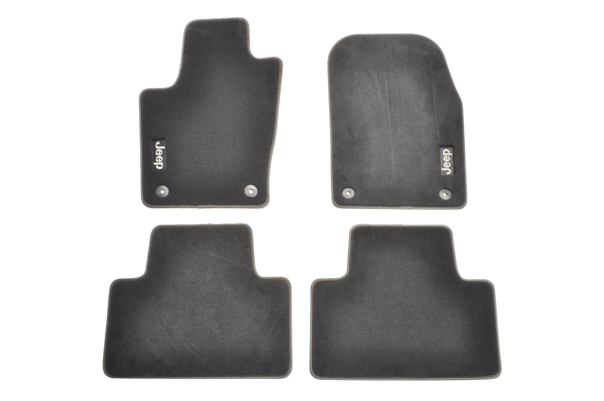 Mopar Floor Mats for 2016+ Jeep Grand Cherokee (82214880AC)