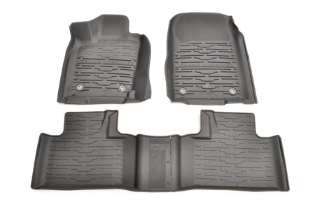 Mopar Rubber Floor Mats for 2016+ Jeep Grand Cherokee (82215577AC)