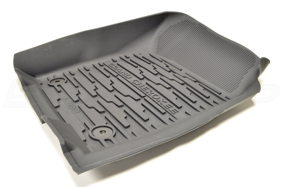 Mopar Rubber Floor Mats for 2016+ Jeep Grand Cherokee (82215577AC)