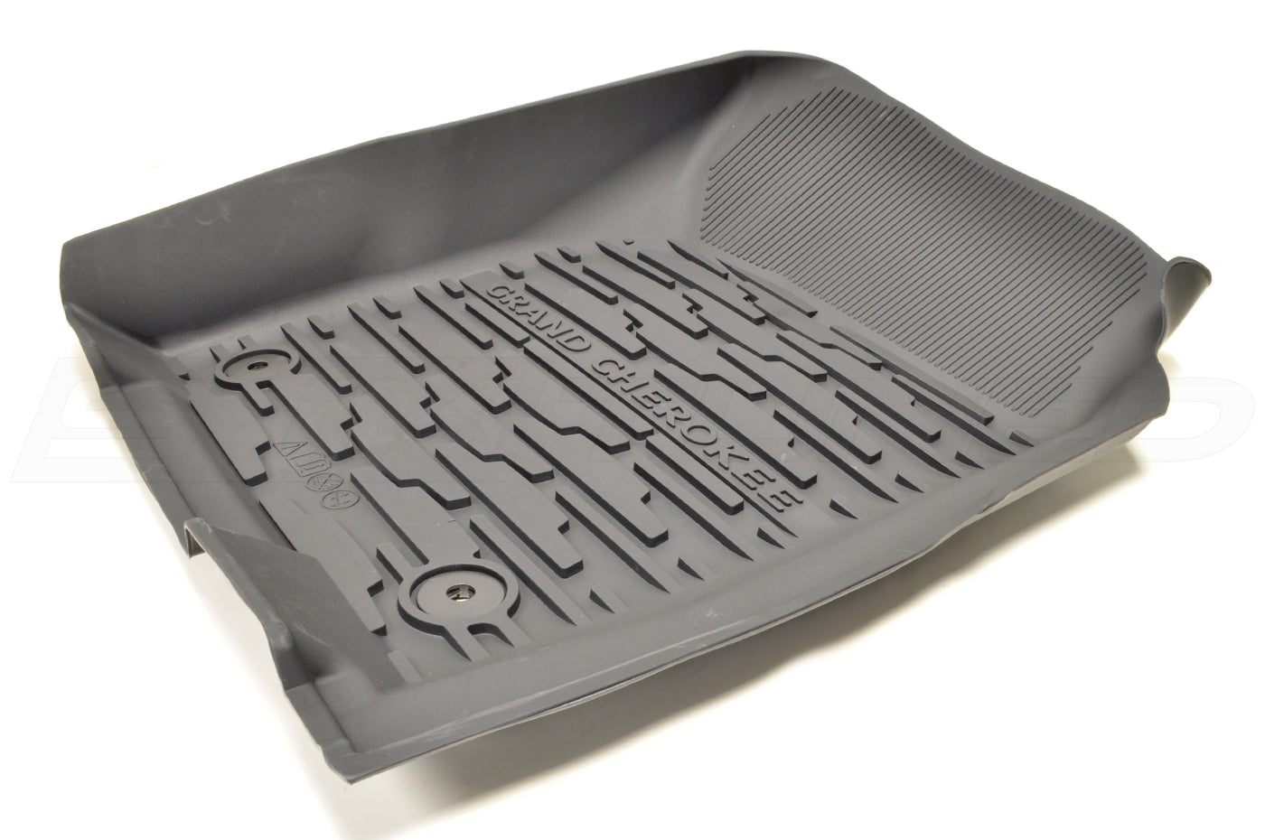 Mopar Rubber Floor Mats for 2016+ Jeep Grand Cherokee (82215577AC)
