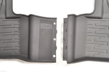 Mopar Rubber Floor Mats for 2016+ Jeep Grand Cherokee (82215577AC)