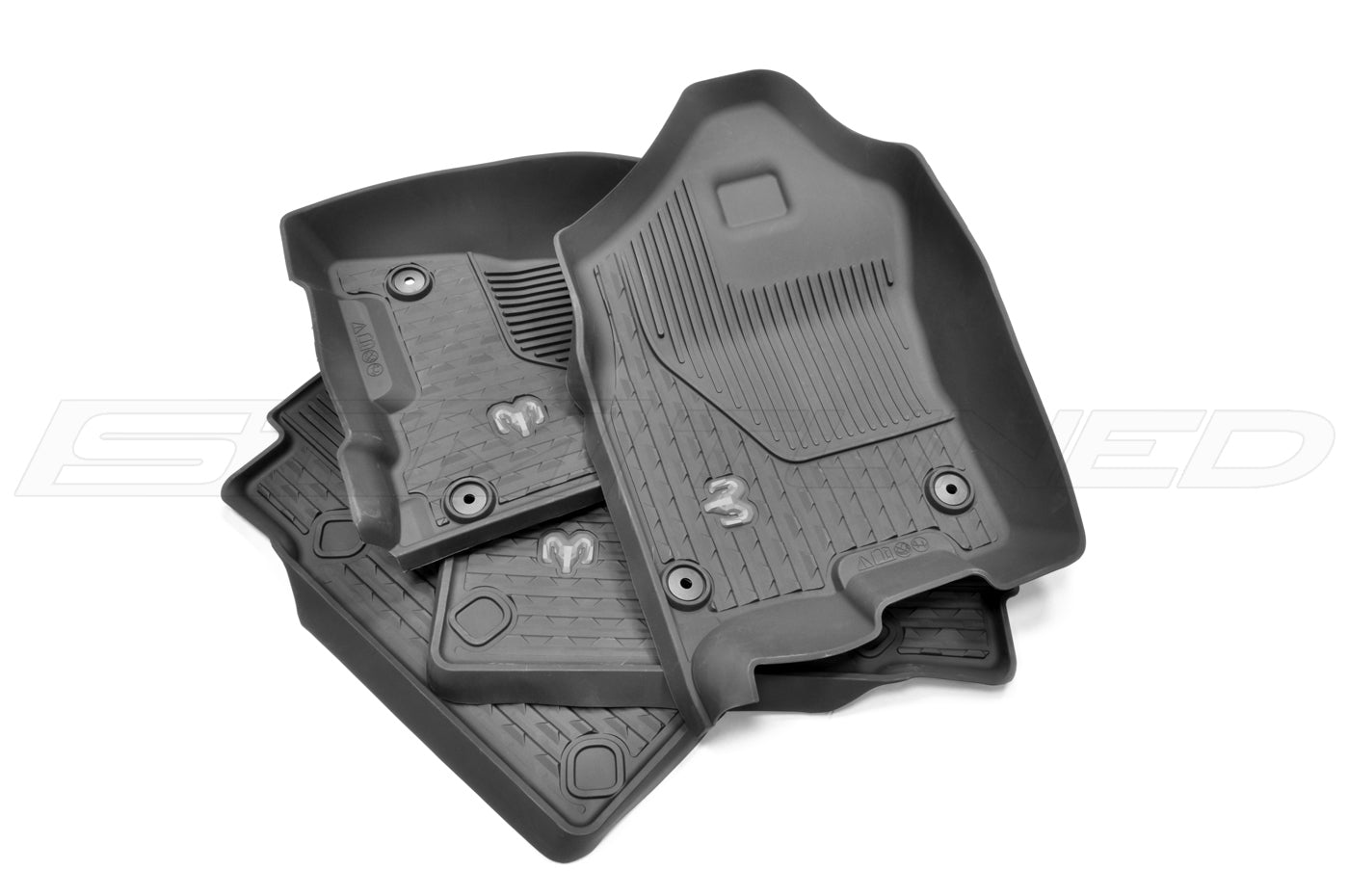 Mopar All Weather Floor Mats for 2021+ Ram TRX (82216269AB)