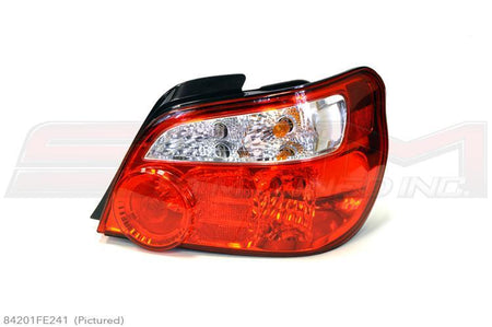 Subaru OEM Tail Lights (2004/2005 Red Style) - 02-07 WRX/STi