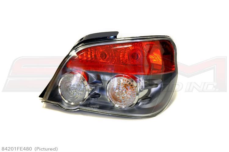Subaru OEM Tail Lights (2006/2007 Smoked Style) for 04-07 WRX/STi