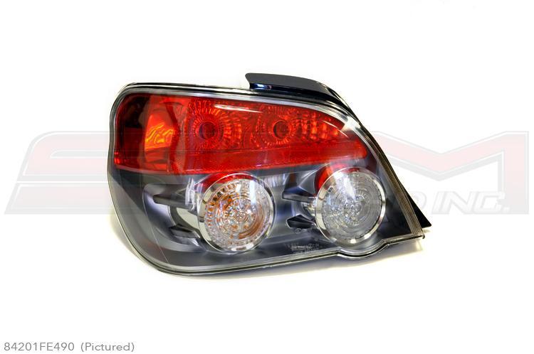 Subaru OEM Tail Lights (2006/2007 Smoked Style) for 04-07 WRX/STi
