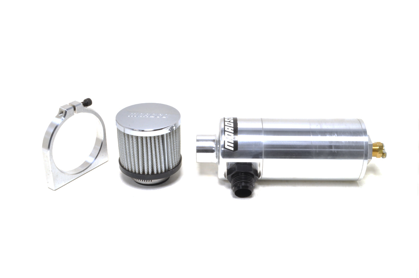 Moroso Billet Engine Oil Catch Can with Breather (85500)