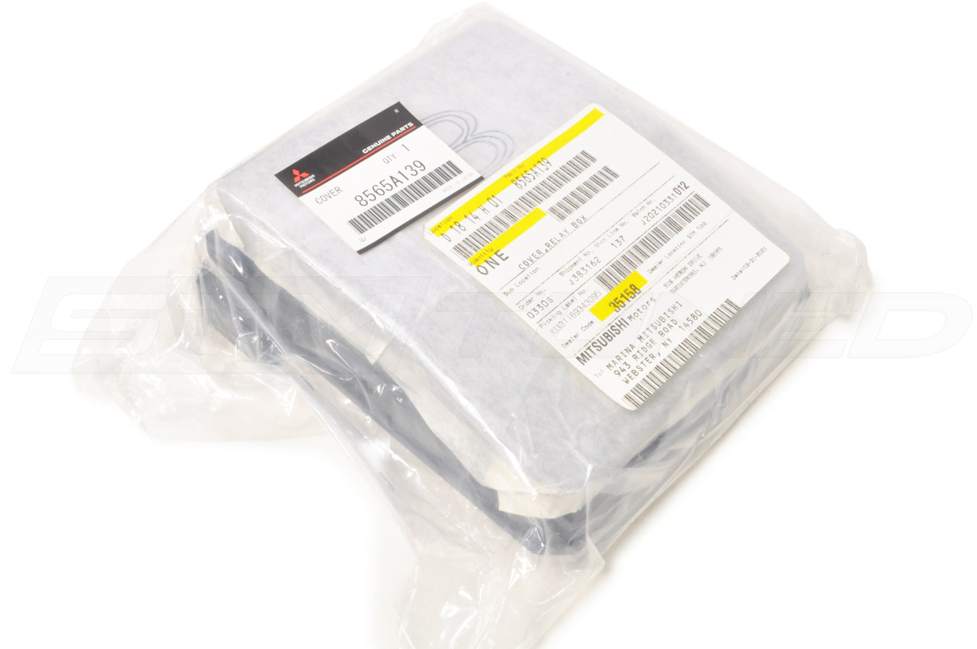 Mitsubishi OEM Fuse Box Cover for Evo X (8565A139 for 2008-2010 is Pictured)
