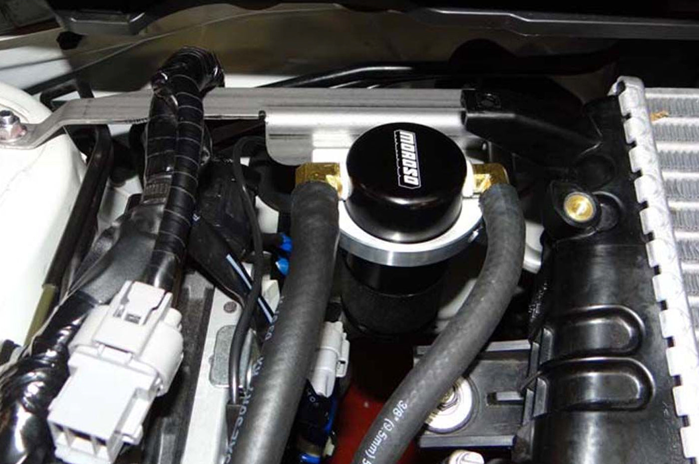 Moroso AOS Engine Oil Catch Can for 2015+ WRX (85673)