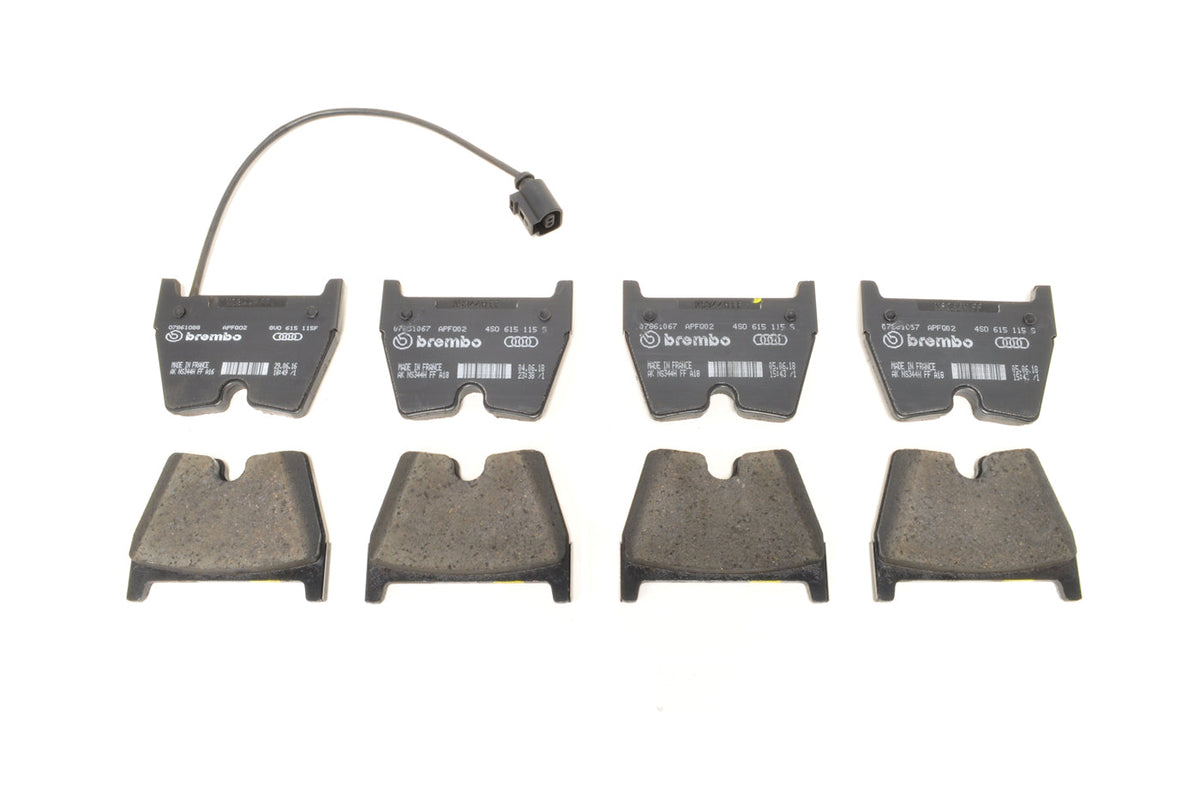 Audi RS3 TTRS Front Brake Pads for Steel Rotors 8V0698151M