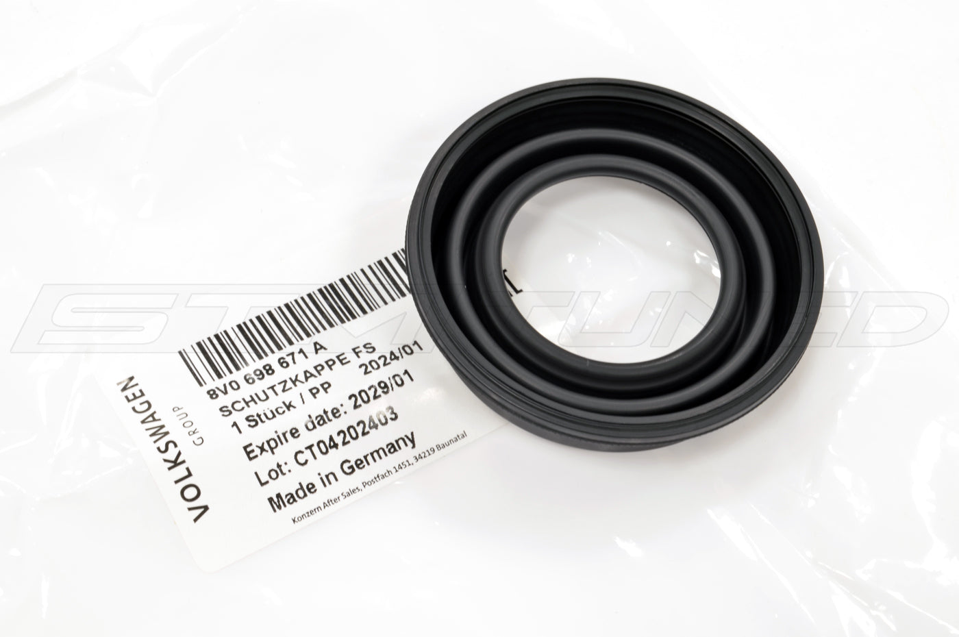 Audi OEM Rear Caliper Seal for RS3 TTRS TTS (8V0698671A)
