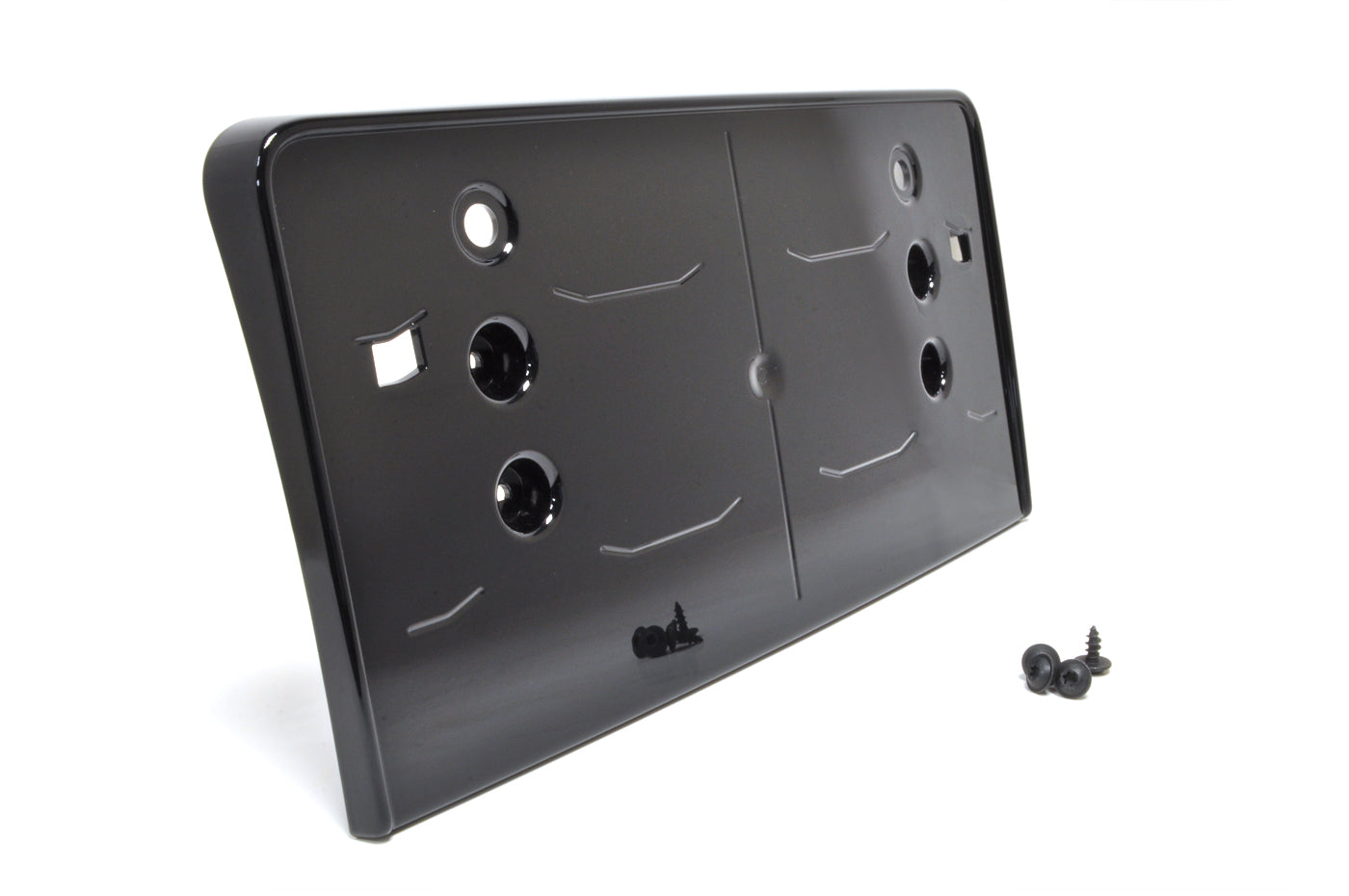 Audi OEM Front License Plate Bracket Gloss Black for 8V RS3 (8V5807287KT94)