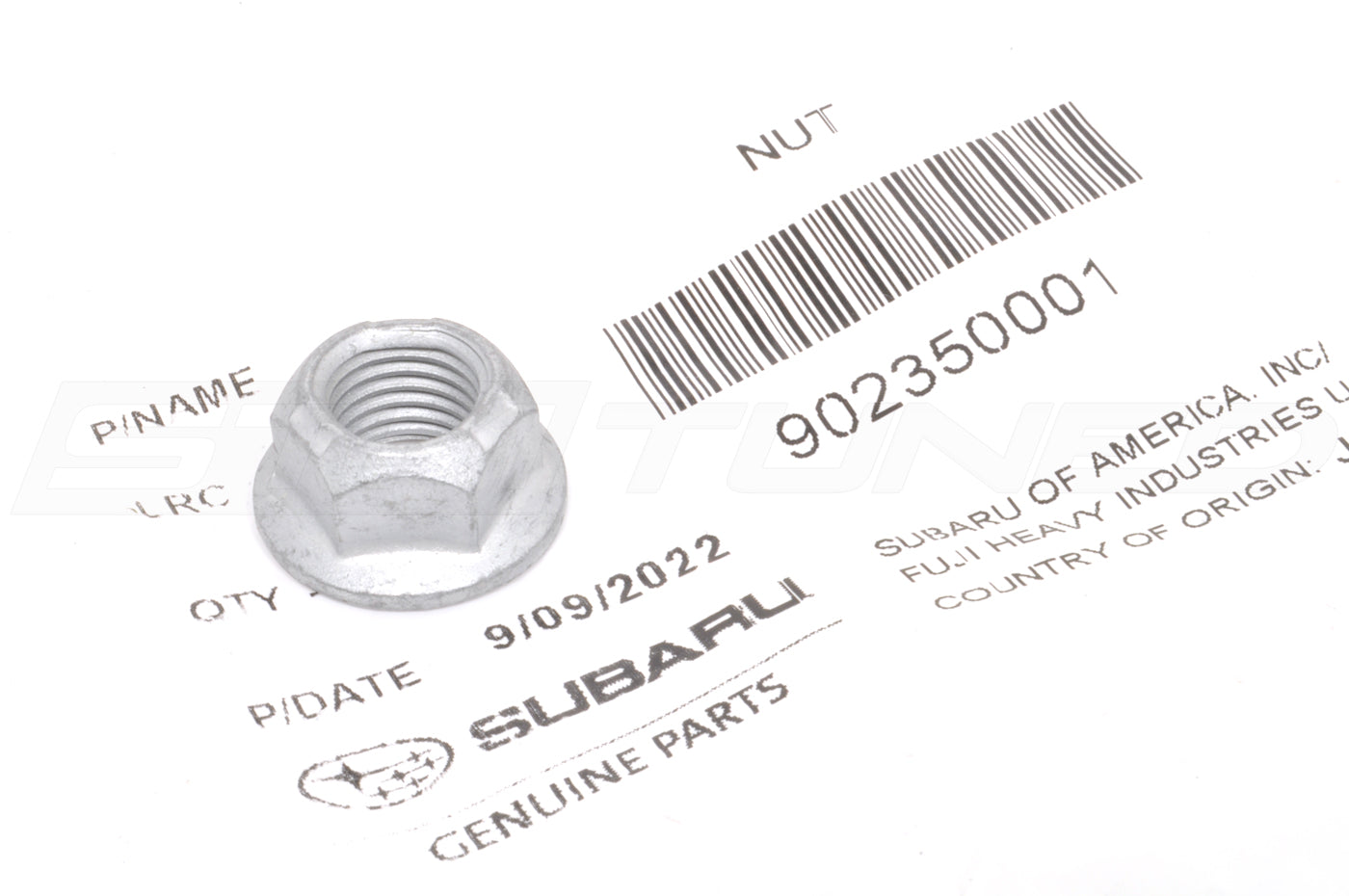 Subaru OEM Turbo Nut for 2015-2023 WRX (902350001)