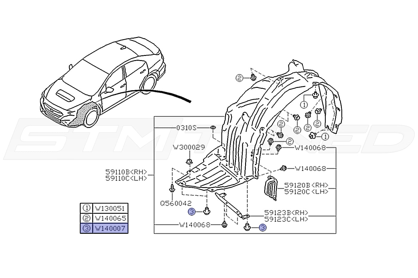 2022 WRX Diagram for Reference